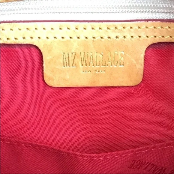 MZ Wallace Black Gramercy Satchel Crossbody Handbag